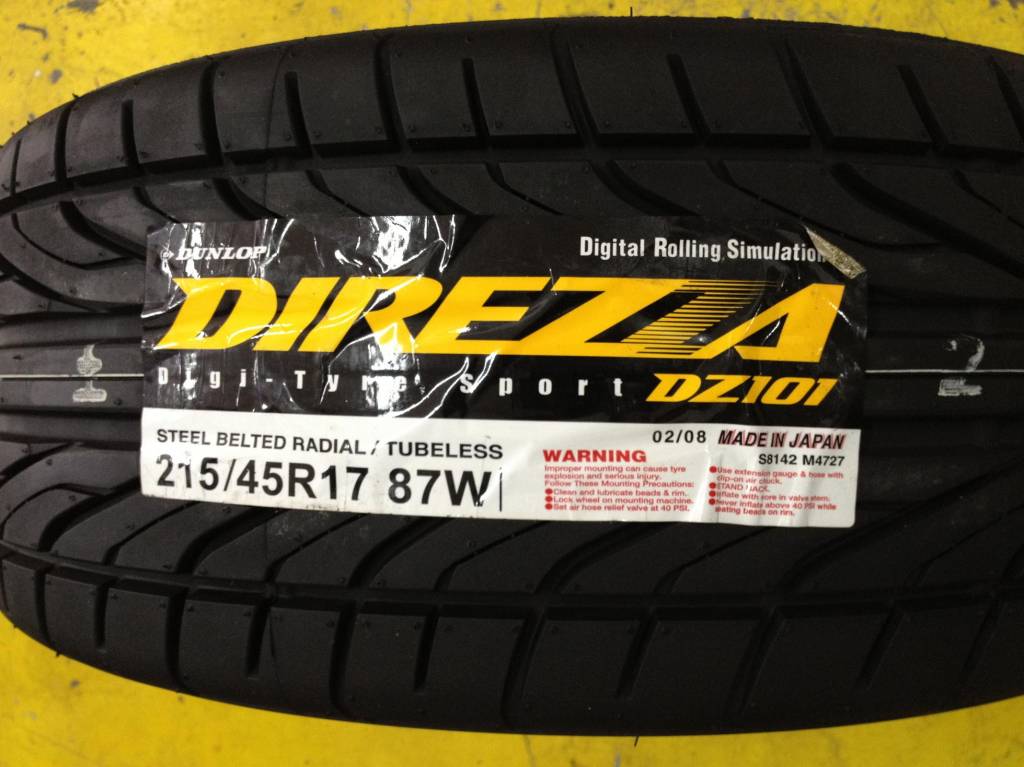 Dunlop direzza dz101 review bmw #4