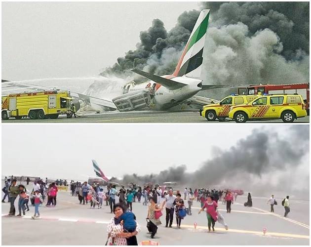 Emirates B777 Crashed During Failed Go-around In Dubai - Lite & EZ ...