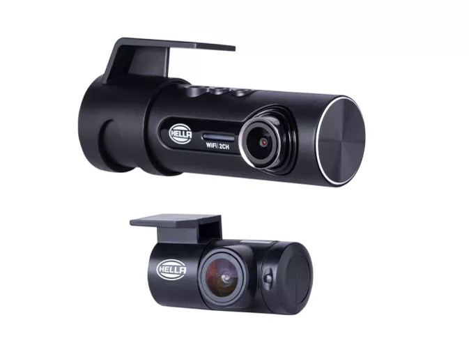 HELLA DR850 2 Ch Format Free WiFi Car Camera