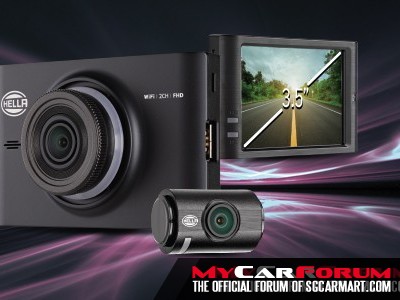 HELLA DR760 2-Ch Full HD WiFi Car Camera