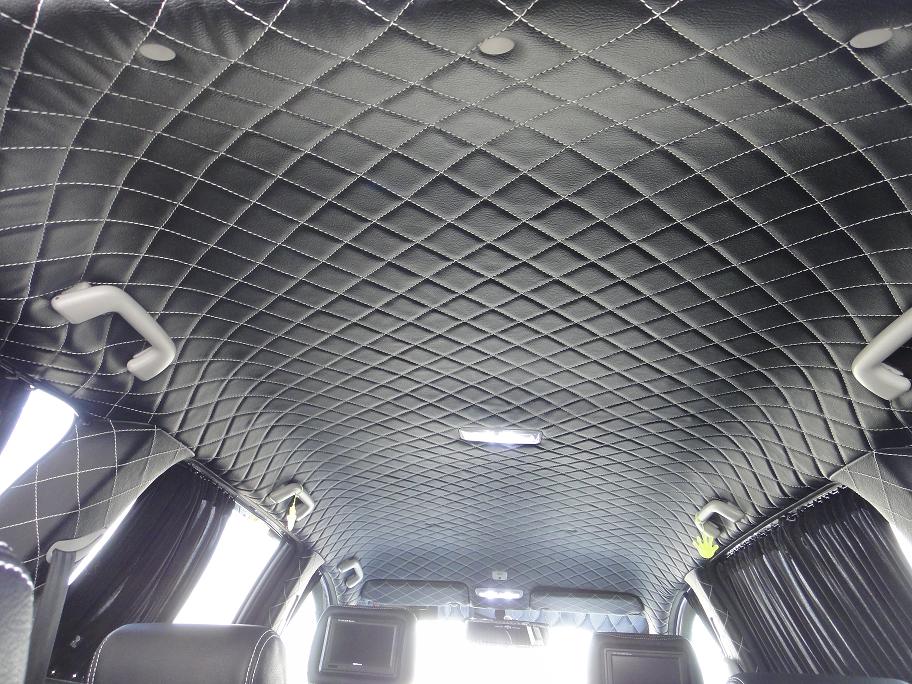 Car Interior Roof Lining / Pillar Leather Upholstery Wrap Service