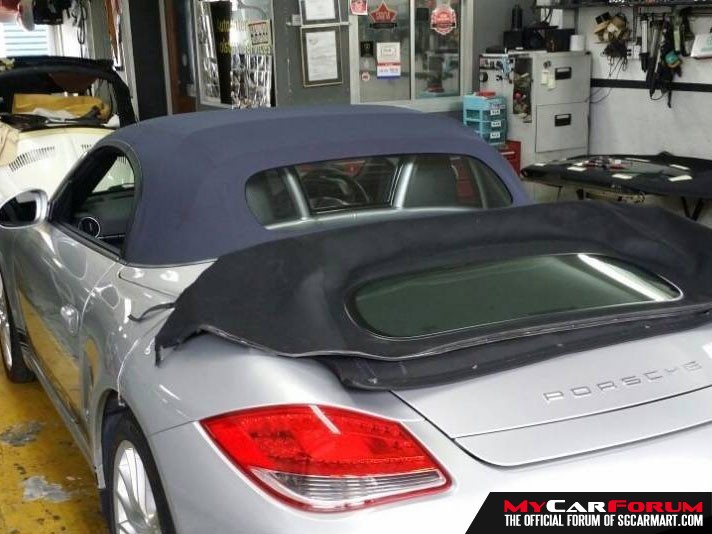 Car Convertible Softtop and Rear Glass Repair Services