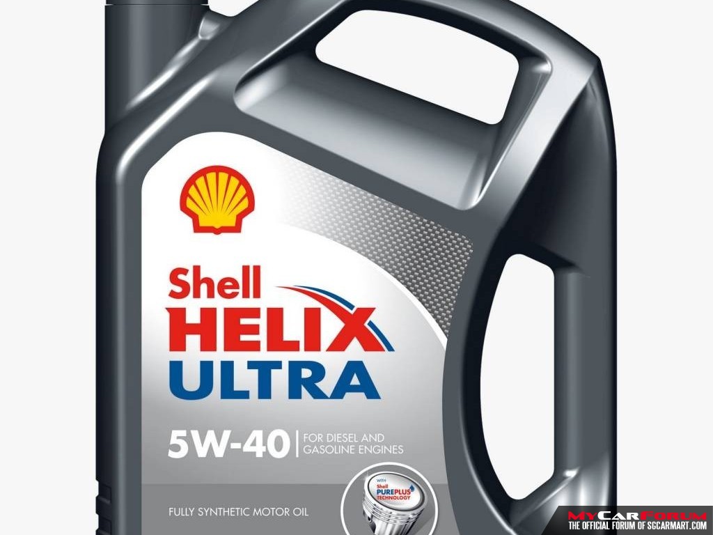 Shell Helix Ultra 5W40 Fully Synthetic Car Servicing Package