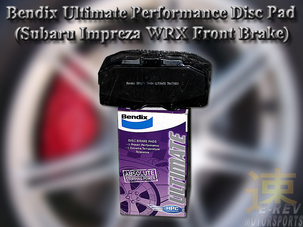 Subaru Impreza WRX Bendix Performance Brake Pad