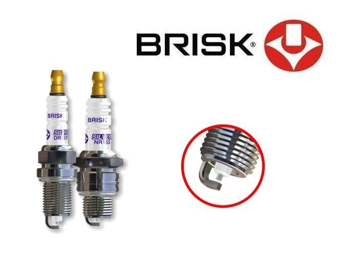 Brisk Silver Racing High Performance Spark Plug