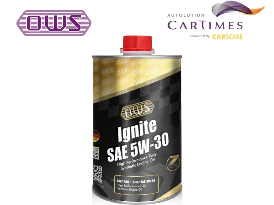 OWS Ignite SAE 5W30 / 5W40 4 - 8L Engine Oil Servicing Package