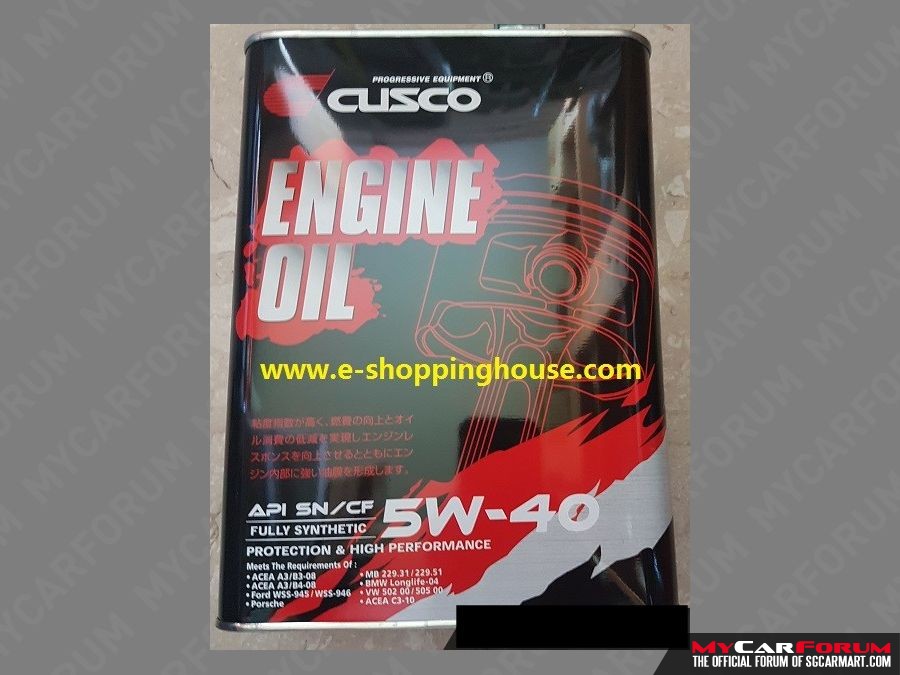 Cusco Standard 5W40 Engine Oil