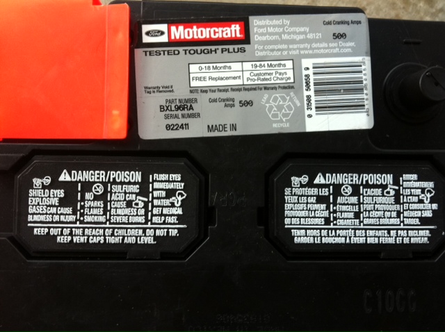 Ford motorcraft batteries for sale #10