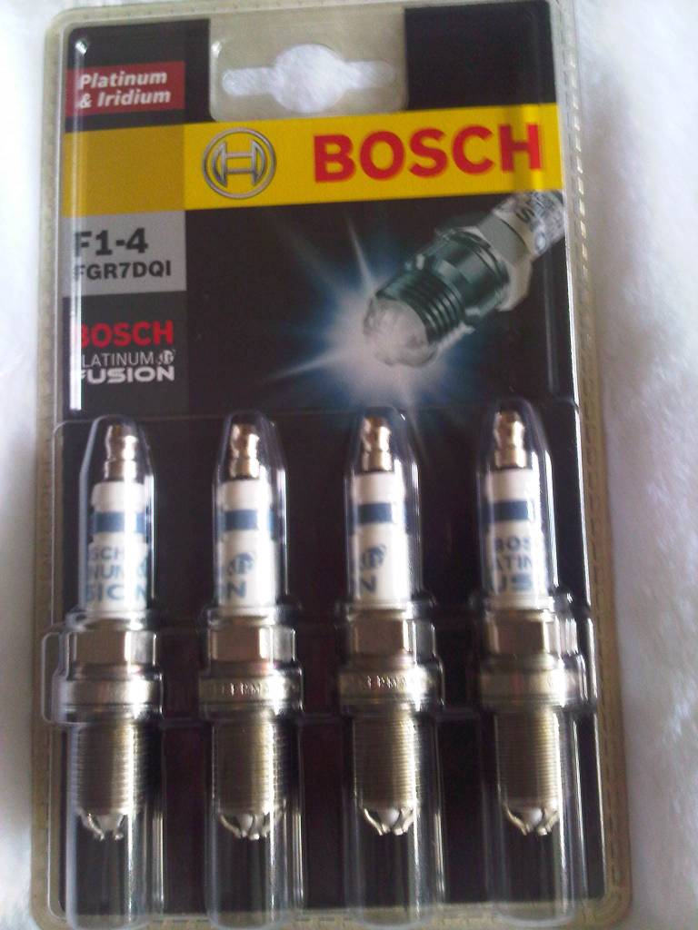 Bosch IR Fusion Platinum Iridium Spark Plugs (FGR7DQI)