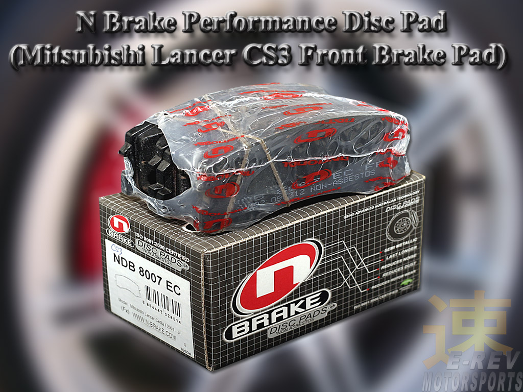 Mitsubishi Lancer CS3 N Brake Performance Pad