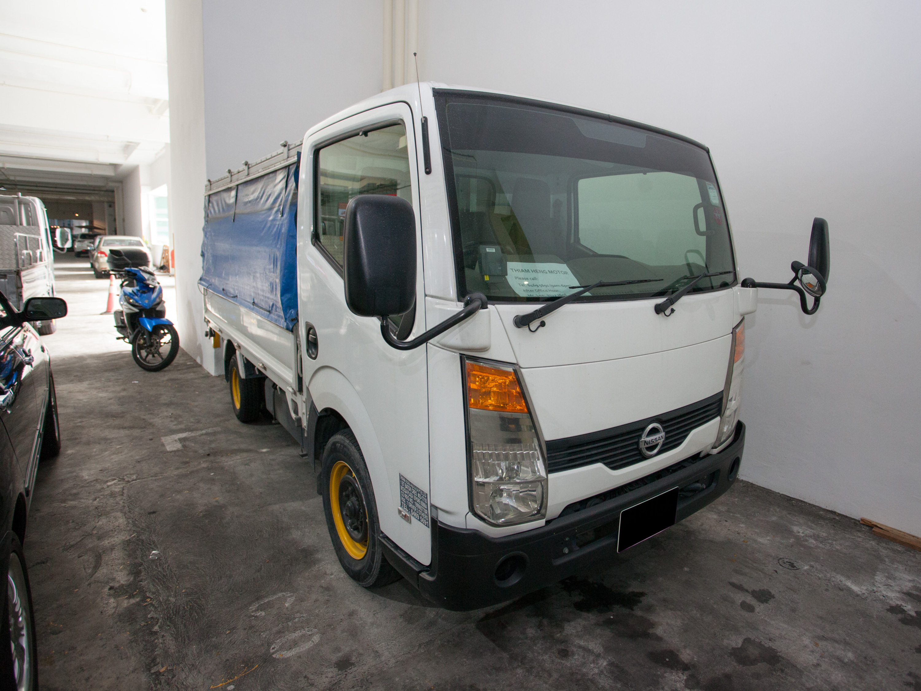 10FT Nissan Cabstar with Canopy (For Rent)