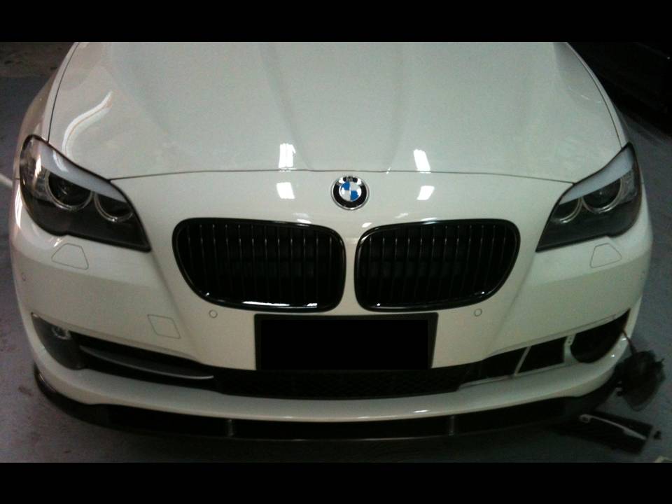 BMW F10 H Style Carbon Fibre Front Lip