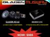 Gladen Alpha 165 2-way Component Speaker (With Musway D1S 4 Channel AMP with 6 Channel DSP)
